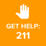Get Help - 211 Logo