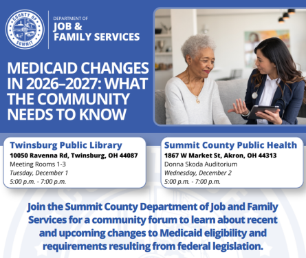 Medicaid Changes 2026-2027 Outreach Events